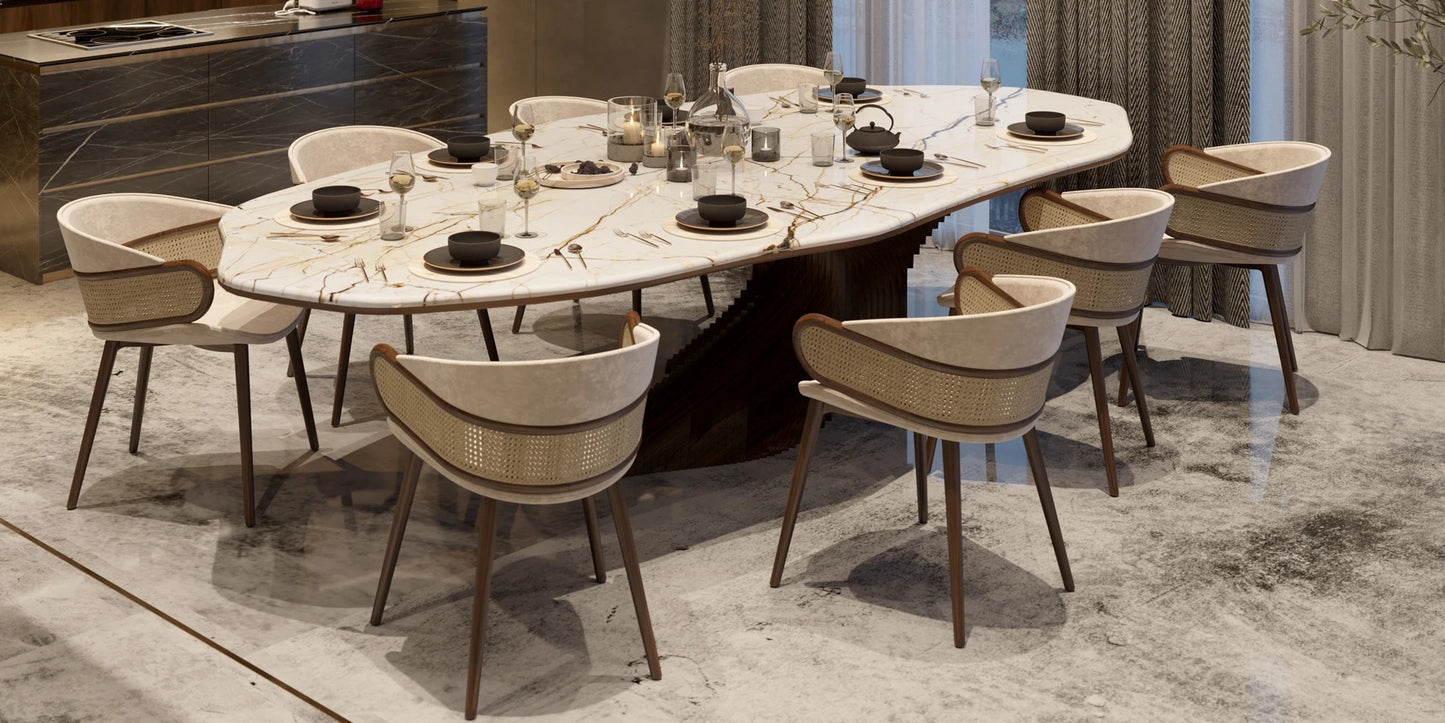 Alma De Luce Mudhif  Dining Chair