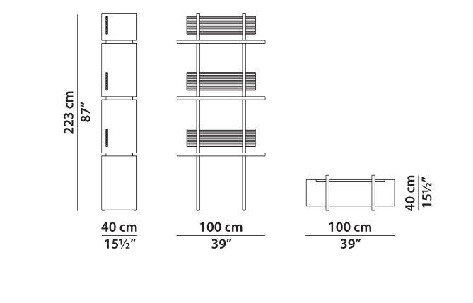 Baxter  Viceversa Bookshelf