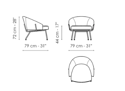 Bonaldo Bahia Leisure Chair