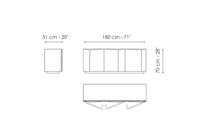 Bonaldo Bernois Sideboard