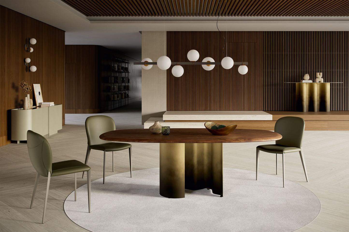 Cattelan Papelito Wood Dining Table