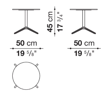 B&B Cosmos Side Table