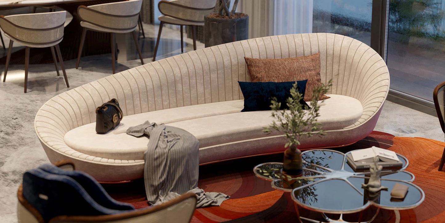 Alma De Luce Croça Sofa
