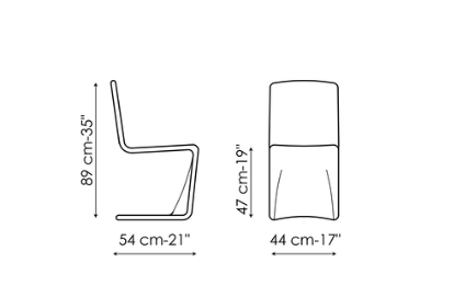 Bonaldo Venere Dining Chair