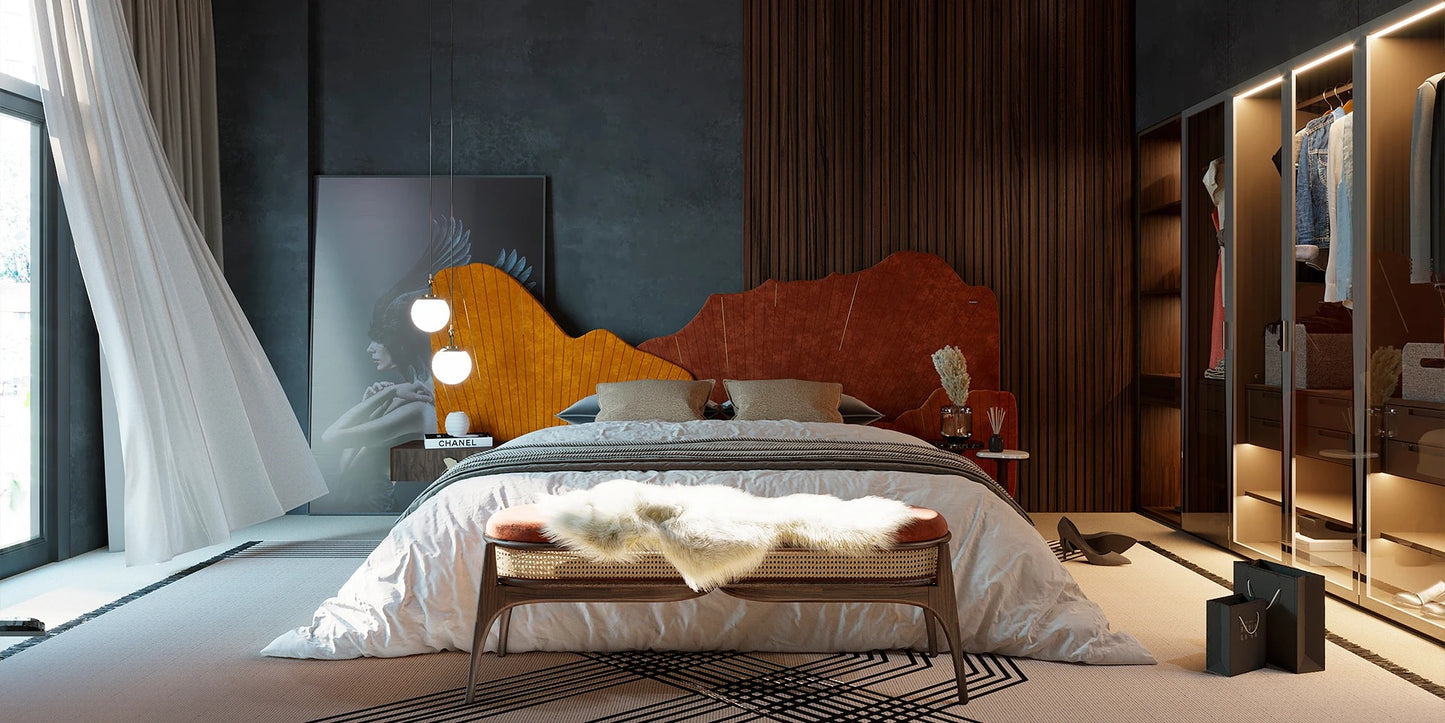 Alma De Luce Ginkgo Bed