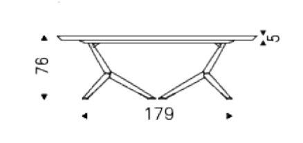 Cattelan Atlantis Dining Table