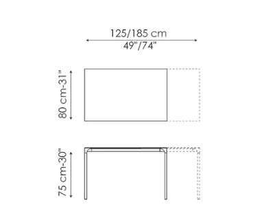 Bonaldo Zen Dining Table