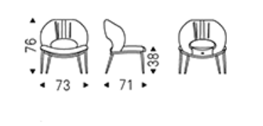 Cattelan Miranda Leisure Chair