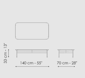 Bonaldo Peak Coffee Table