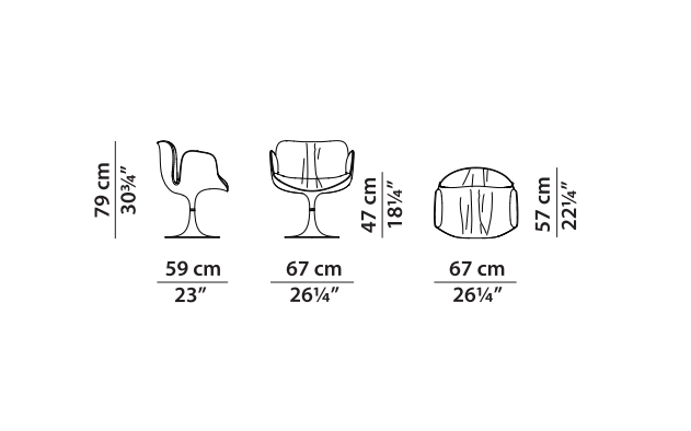 Baxter Marilyn Dinning Chair