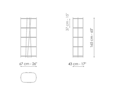 Bonaldo Twigs Bookshelf