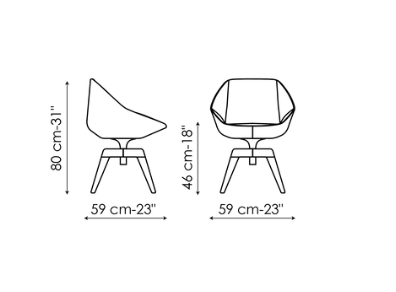 Bonaldo Stone Dining Chair