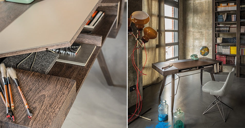 Arketipo Inkiostro Writing Table