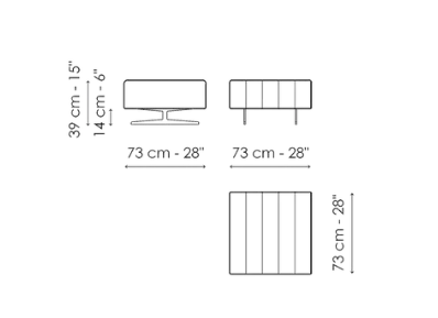 Bonaldo Mark Stool