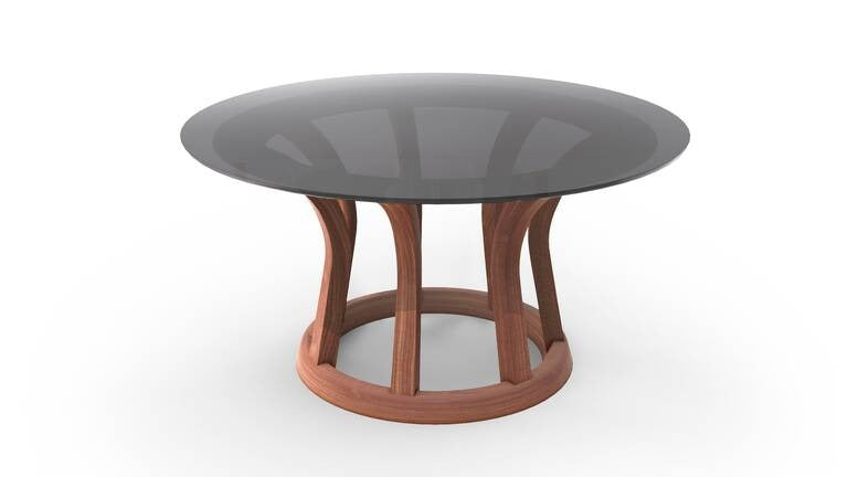 Cassina Lebeau Wood Coffee Table