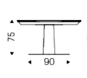 Cattelan Linus Dining Table