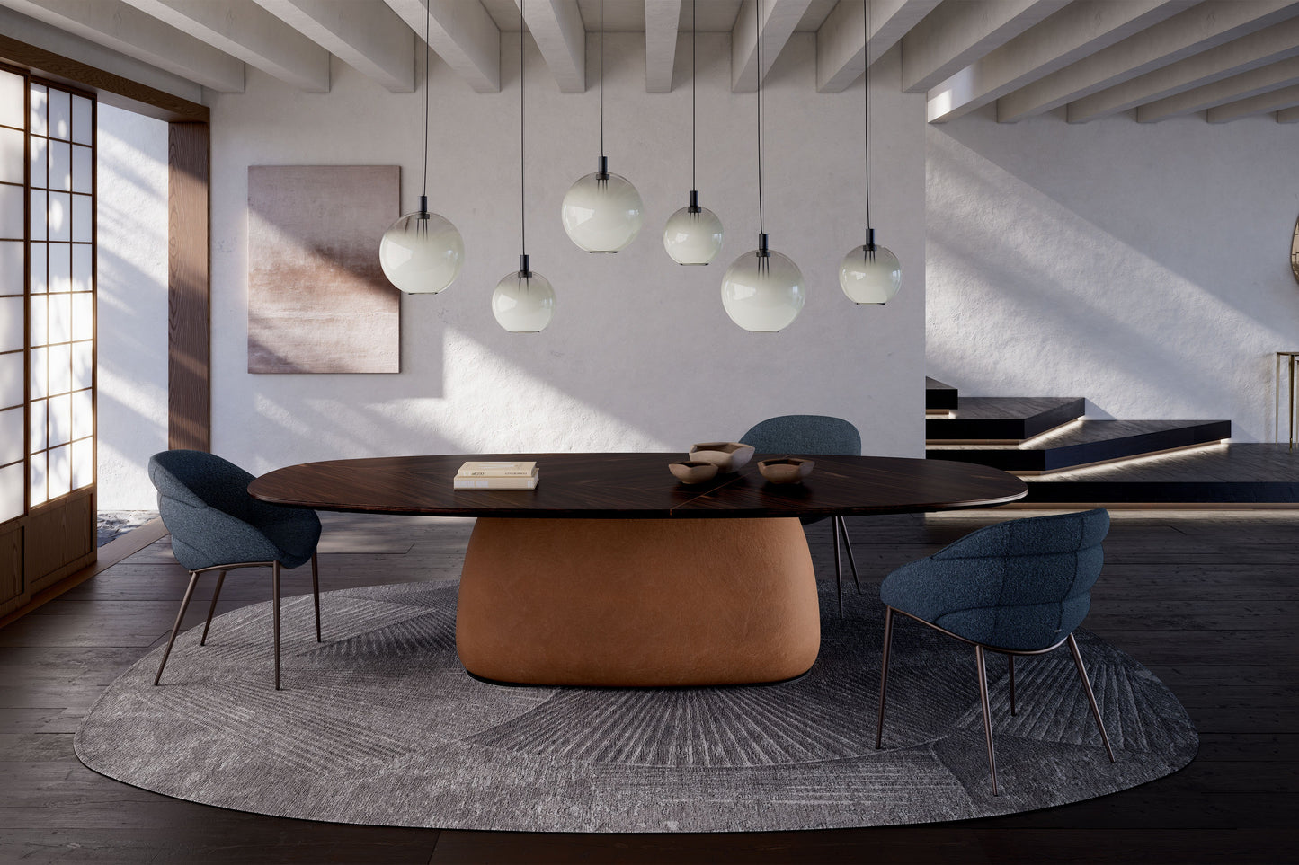 Cattelan Botero Wood Dining Table