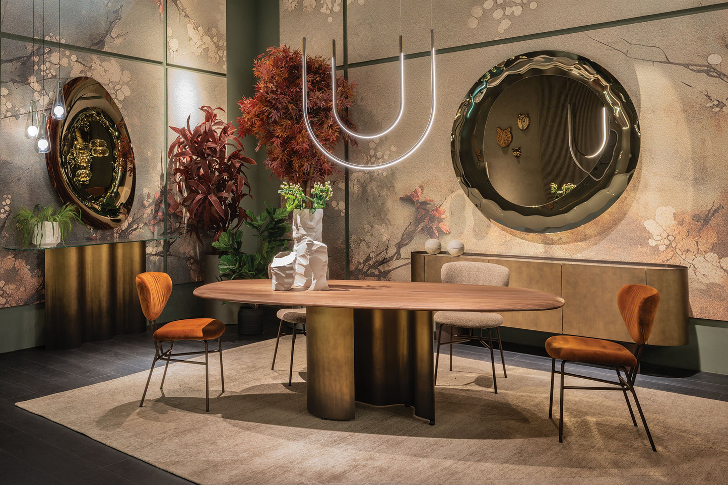 Cattelan Papelito Wood Dining Table