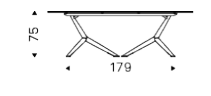 Cattelan Atlantis Dining Table