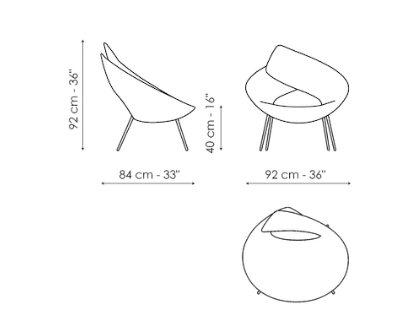 Bonaldo Lock Ego Leisure Chair