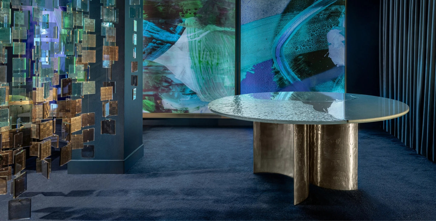 Visionnaire Elysium Art Dining Table