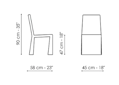 Bonaldo Ketch Dining Chair