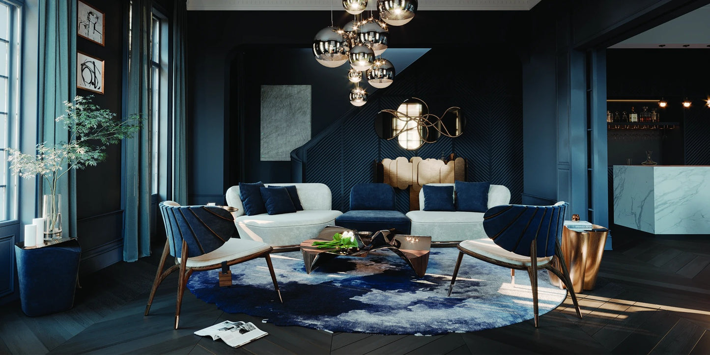 Alma De Luce Uchiwa Dining Chair