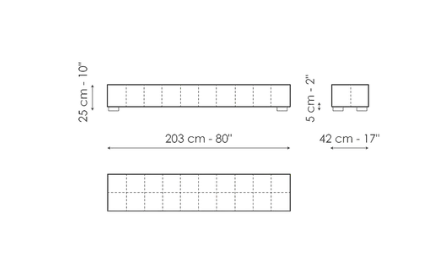 Bonaldo Squaring Bench