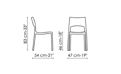 Bonaldo Idole Dining Chair