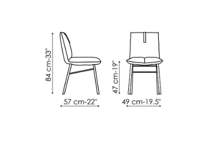 Bonaldo Pil Dining Chair