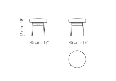 Bonaldo Neuilly Stool
