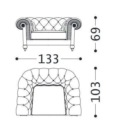 Alberta Alfred Leisure Chair