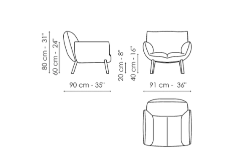Bonaldo Pil Leisure Chair