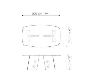 Bonaldo Botón Dining Table