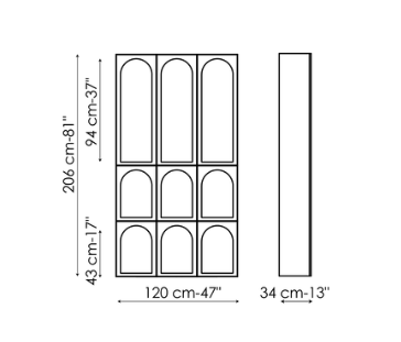 Bonaldo Cabinet De Curiosite Bookshelf