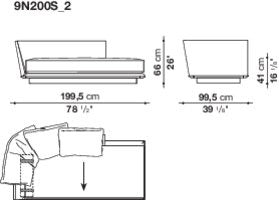 B&B Noonu Sofa