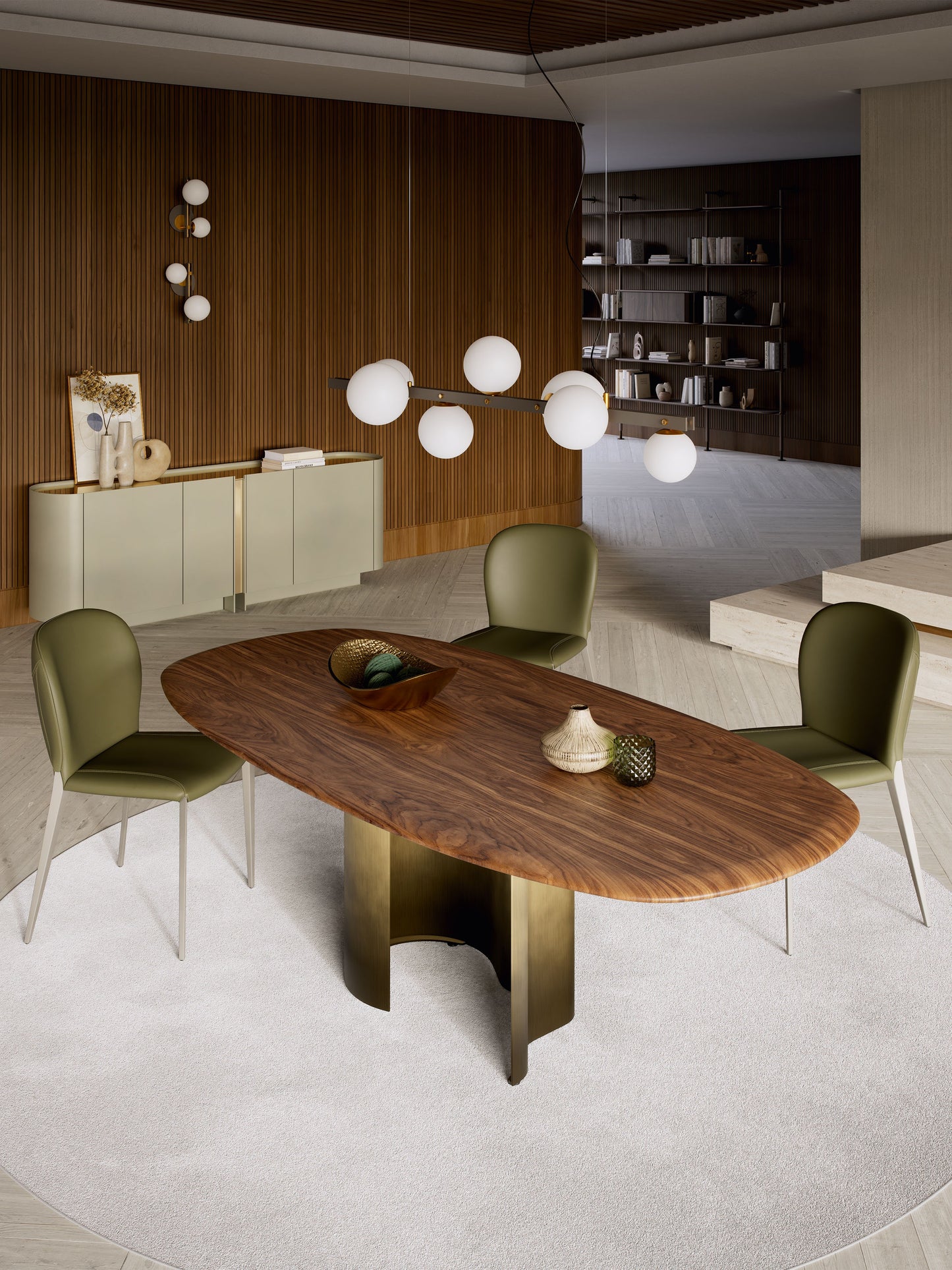 Cattelan Papelito Wood Dining Table