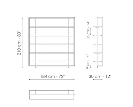 Bonaldo Alix Bookshelf