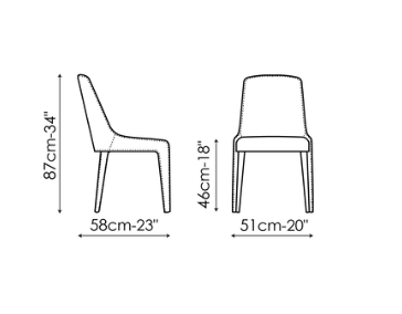 Bonaldo Lamina Dining Chair