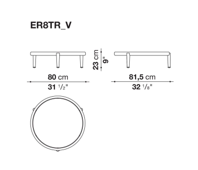B&B Erica Coffee Table