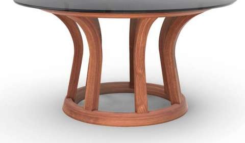 Cassina Lebeau Wood Coffee Table