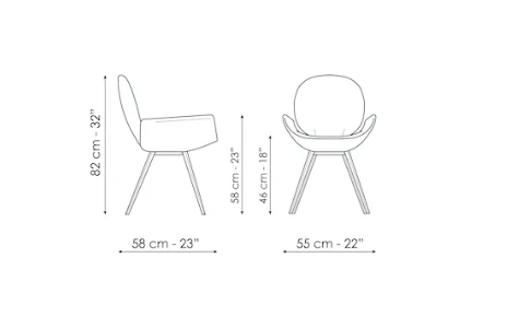 Bonaldo Youpi Dining Chair