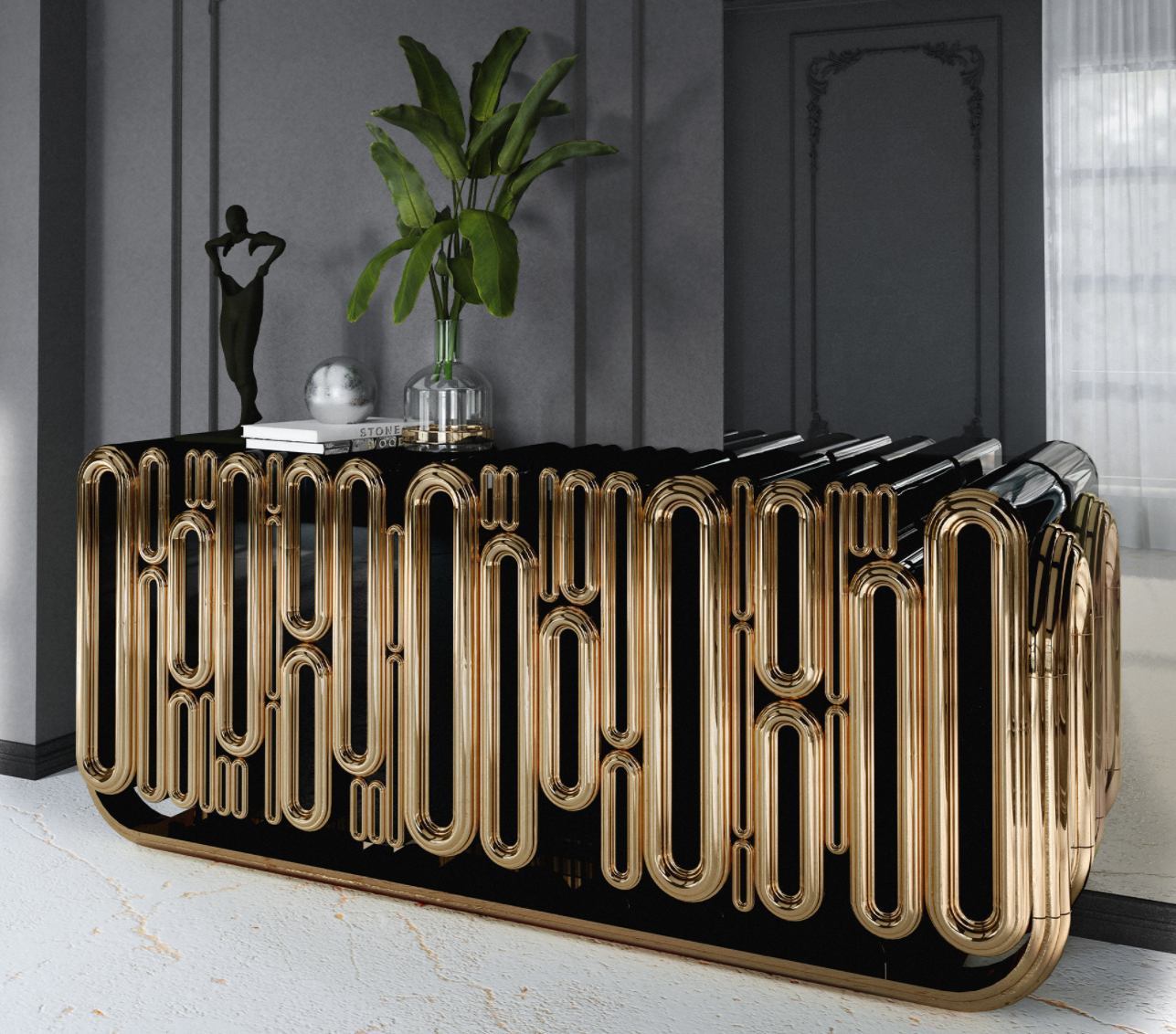 Boca Do Lobo Oblong Copper