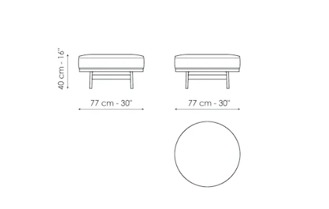 Bonaldo Neuilly Stool