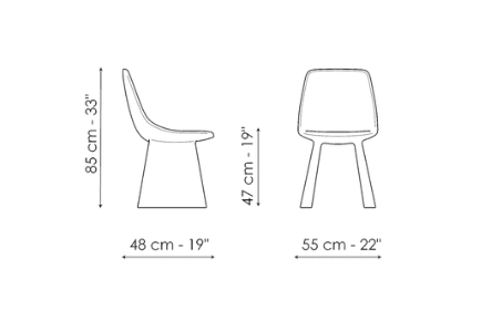 Bonaldo Agea Dining Chair