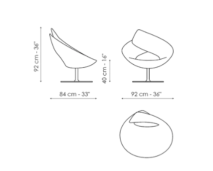 Bonaldo Lock Ego Leisure Chair