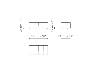 Bonaldo Squaring Bench