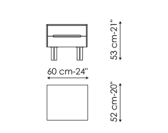 Bonaldo Wai Nightstand
