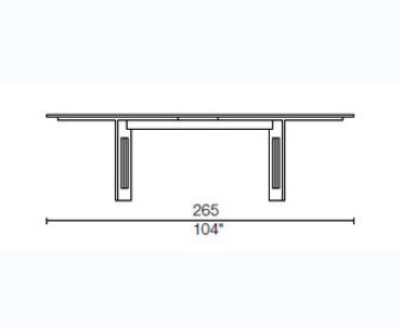 Cassina Berlino Dining Table