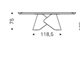 Cattelan Scott Dining Table